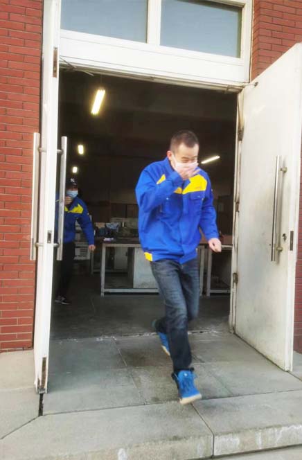 AMTG开展冬季应急疏散演练  构建厂区安全屏障