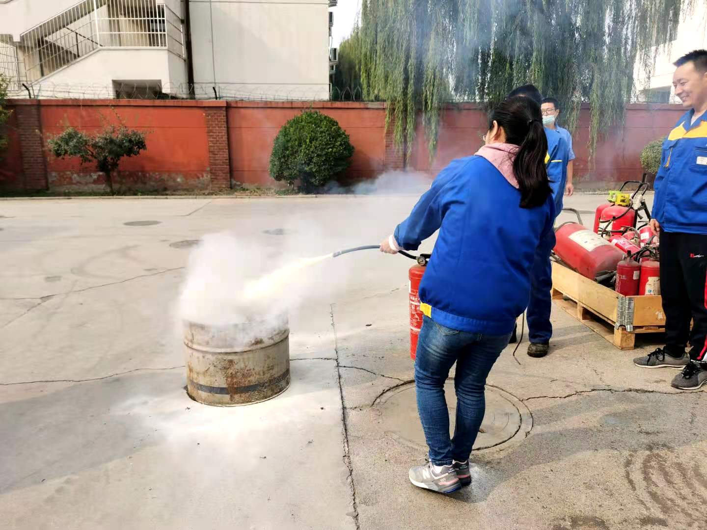 AMTG秋冬消防演练圆满结束